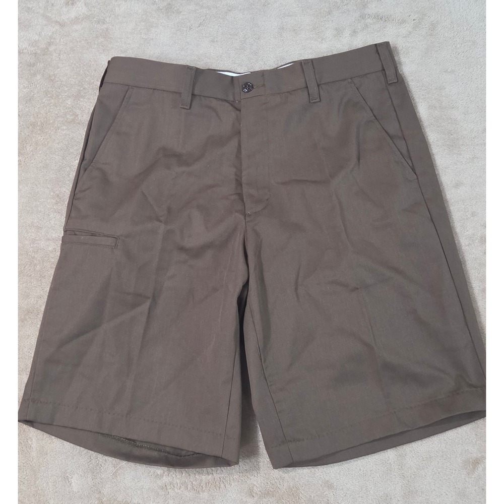 WearGuard UPS Delivery Shorts Men's 34 Brown Work Uniform Delivery Shorts EUC
